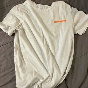 White “Exploration” Tee